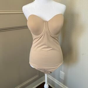 TC Fine Intimates 4090 Bodybriefer 40C Tan Extra Firm Control NWT